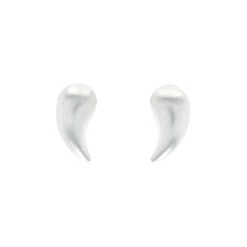 Sterling Silver Chili Stud Earrings