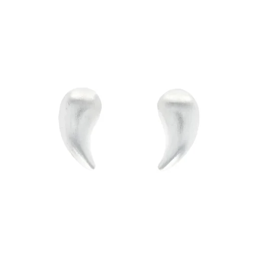 Sterling Silver Chili Stud Earrings