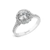 Sterling Silver Cubic Zirconia Sample Engagement Ring
