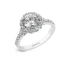 Sterling Silver Cubic Zirconia Sample Engagement Ring