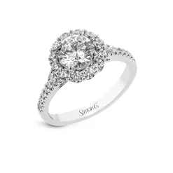 Sterling Silver Cubic Zirconia Sample Engagement Ring