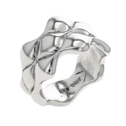 Sterling Silver Curvy Tapered Ring