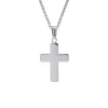 Sterling Silver High Polished Cross Pendant