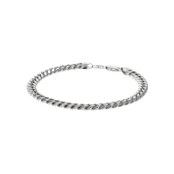 Sterling Silver 8.5-Inch Curb Bracelet