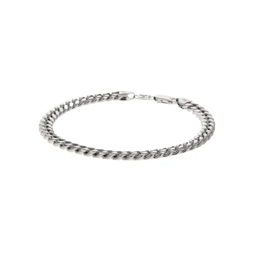 Sterling Silver 8.5-Inch Curb Bracelet