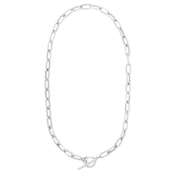 Sterling Silver 18-Inch Link Necklace