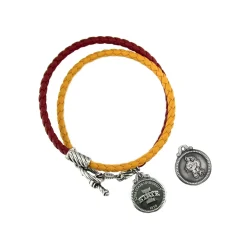 Sterling Silver ISU Antique Charm Bracelet