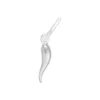 Sterling Silver Italian Horn Charm