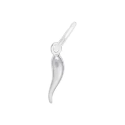 Sterling Silver Italian Horn Charm