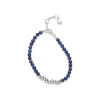 Sterling Silver Lapis Bracelet