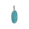 Sterling Silver Larimar Pendant