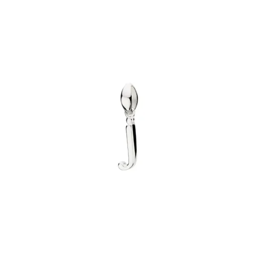 Sterling Silver Lowercase “j” Pendant