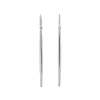 Sterling Silver Oblong Drop Earrings