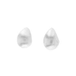 Sterling Silver Pod Earrings