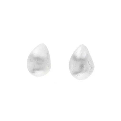 Sterling Silver Pod Earrings