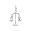 Sterling Silver Scale of Justice Charm