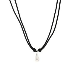 Sterling Silver Teardrop Necklace