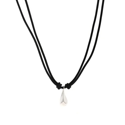 Sterling Silver Teardrop Necklace