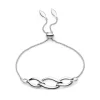 Sterling Silver Twine Link Bracelet
