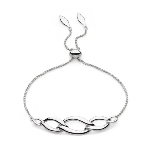 Sterling Silver Twine Link Bracelet