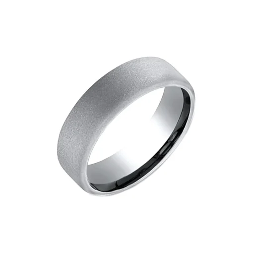 Tantalum Glass Wedding Band
