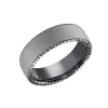 Tantalum 6.5mm Riveted Wedding Band