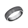 Tantalum Stone Textured Band