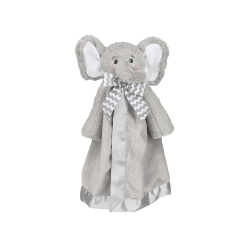 The Bearington Collection – Lil’ Spout Gray Elephant Snuggler