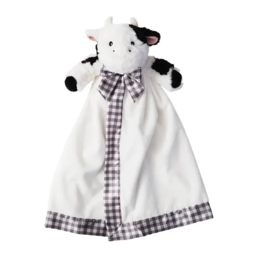 The Bearington Collection – Lil’ Gilly Black & White Cow Snuggler