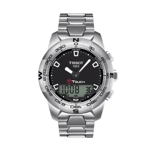 Titanium Tissot T-Touch II Multifunction Watch