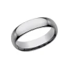Tungsten Plain and Polished 6mm Band