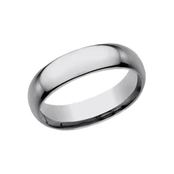 Tungsten Plain and Polished 6mm Band