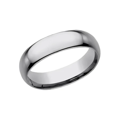 Tungsten Plain and Polished 6mm Band