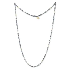 Two-Tone 26-Inch Clipski Link Chain