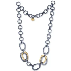 Two-Tone Keller Large Link Necklace