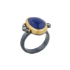 Two-Tone Lapis and Diamond Kami Dylan Ring