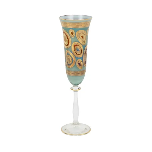 Vietri – Aqua Regalia Champagne Flute