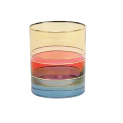Vietri – Blue Regalia Deco Double Old Fashioned