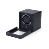 WOLF – Navy Single Cub Watch Winder with Cover