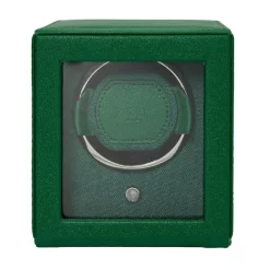 WOLF – Tutti Frutti Green Single Cub Watch Winder with Cover